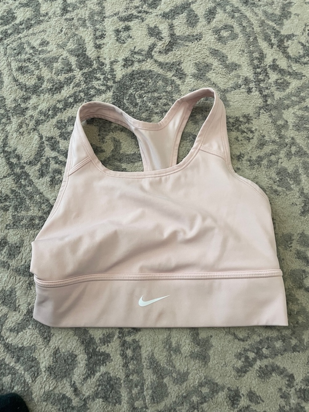 Nike Women's Pale Pink Racerback Sports Bra